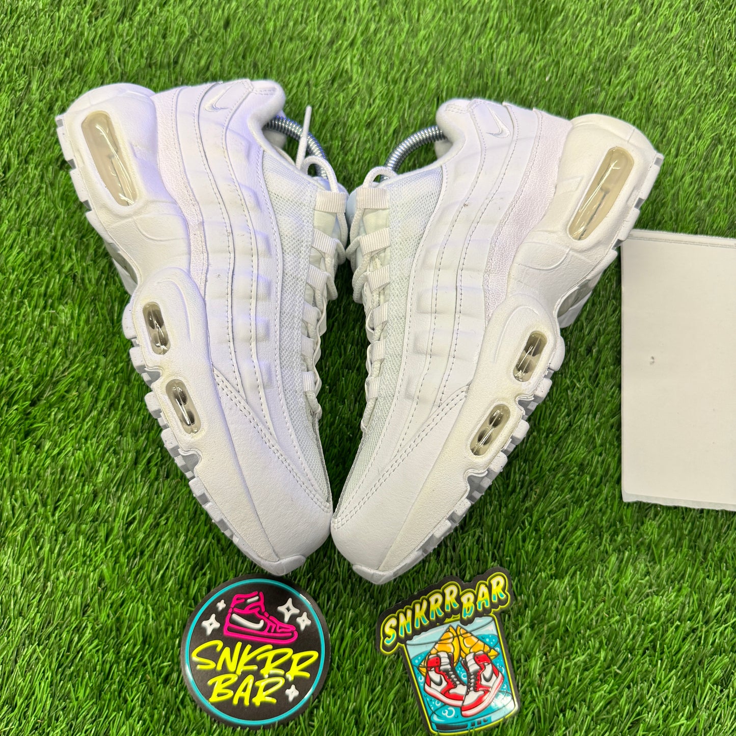 Air Max 95 Recraft Triple White (GS) 7M/8.5W