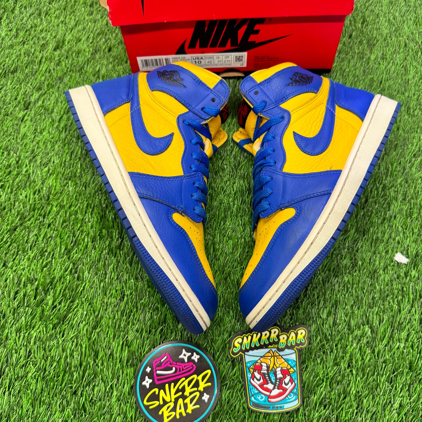 Jordan 1 Retro High OG Reverse Laney (Women's) SIZE 8.5M/10W