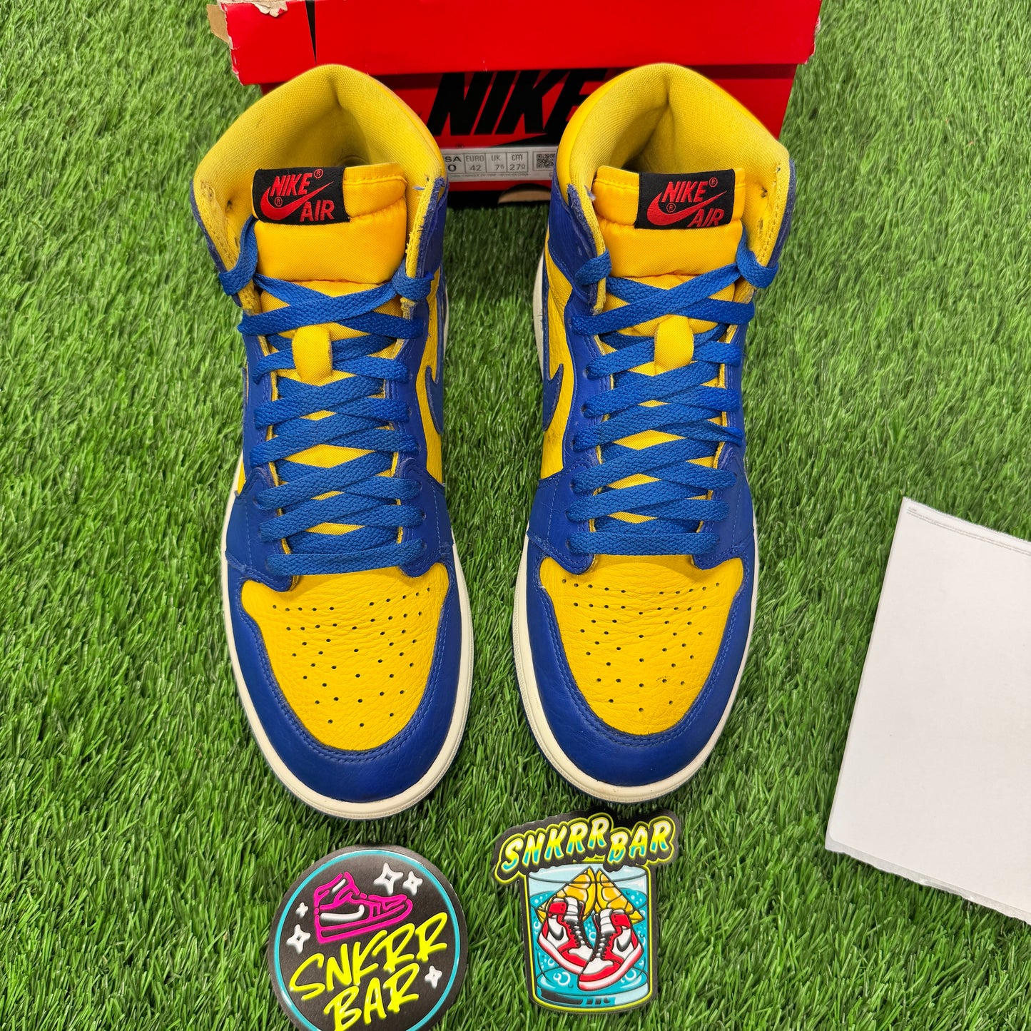 Jordan 1 Retro High OG Reverse Laney (Women's) SIZE 8.5M/10W