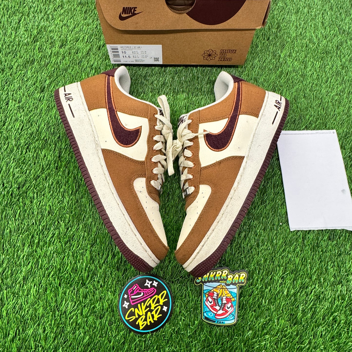 Air Force 1 Low '07 LV8 Notebook Doodle Pack Light British Tan SIZE 10M/11.5W