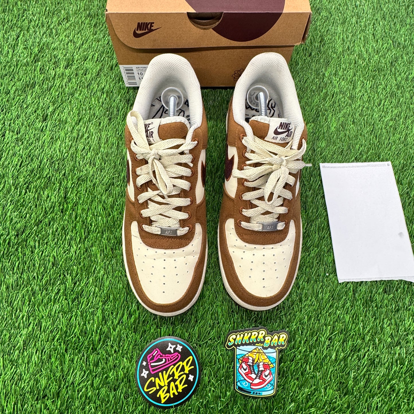 Air Force 1 Low '07 LV8 Notebook Doodle Pack Light British Tan SIZE 10M/11.5W