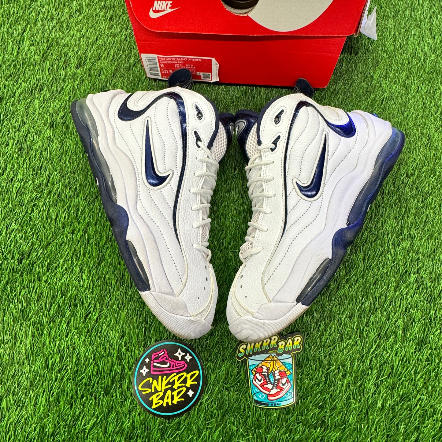 Air Total Max Uptempo Midnight Navy SIZE 9M/10.5W
