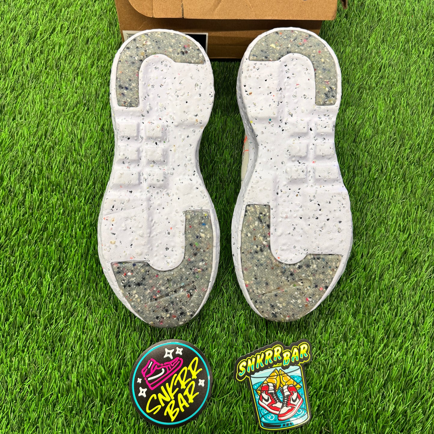 Crater Impact Summit White Grey Fog (Women's) SIZE 6.5Y/8W
