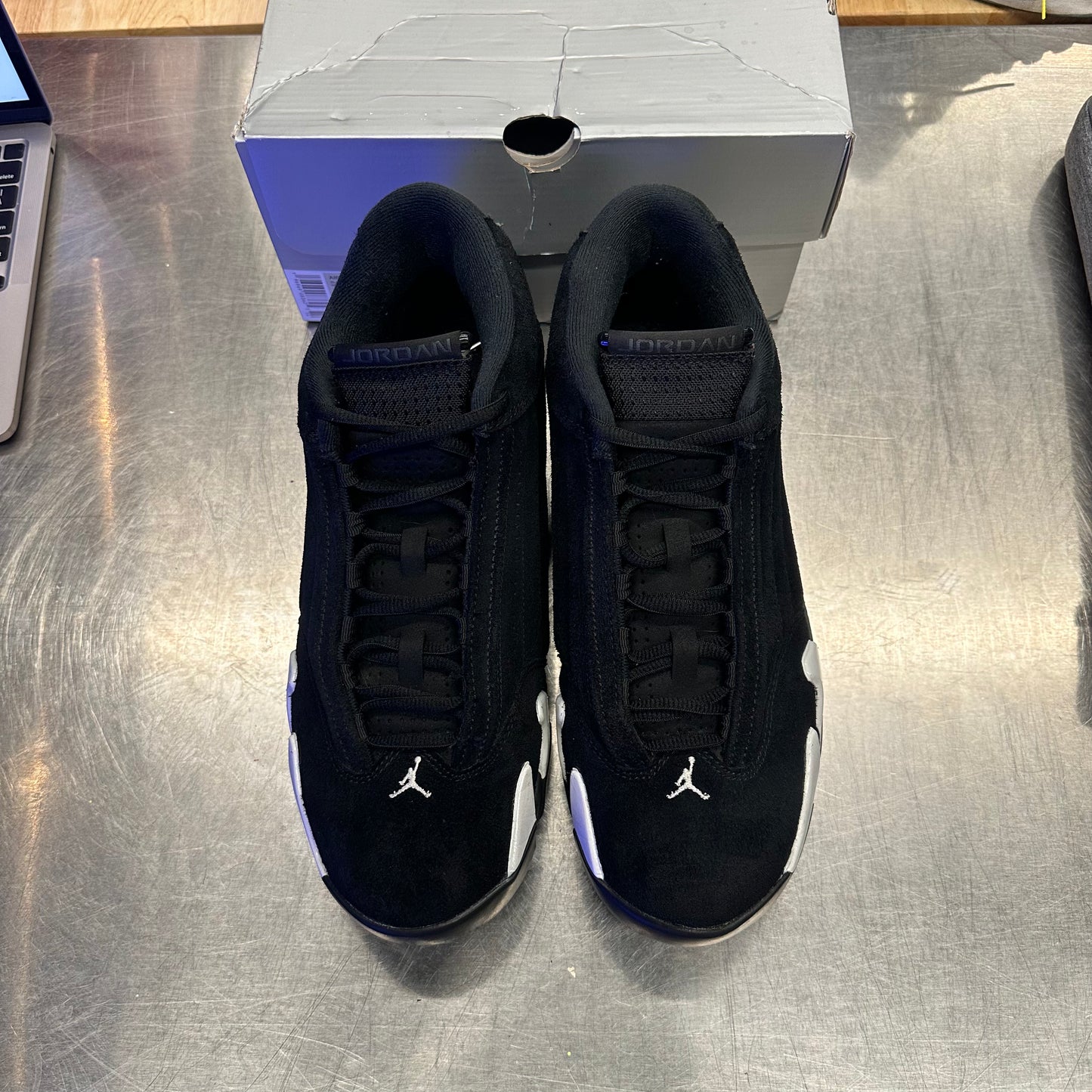 Jordan 14 Retro Black White