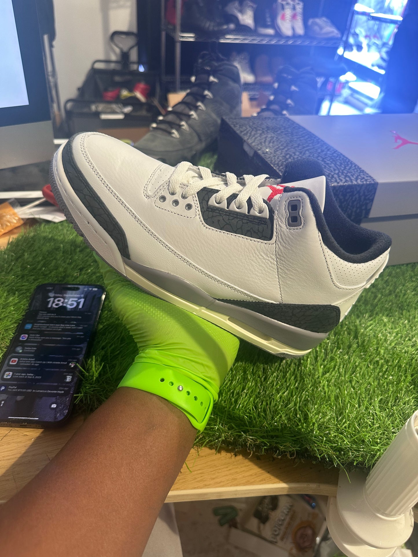 Jordan 3 Retro Cement Grey