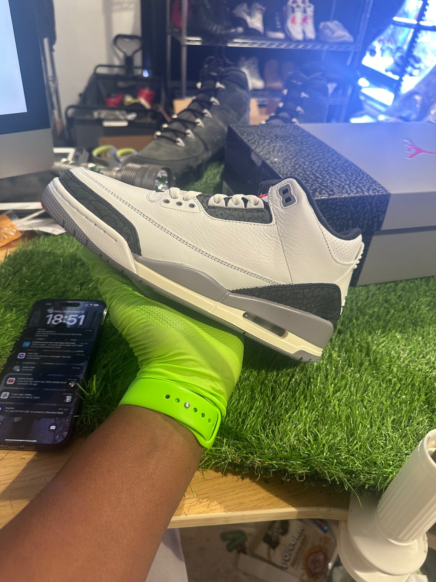 Jordan 3 Retro Cement Grey