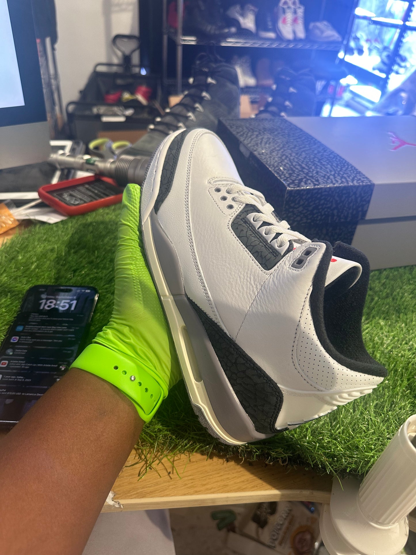 Jordan 3 Retro Cement Grey