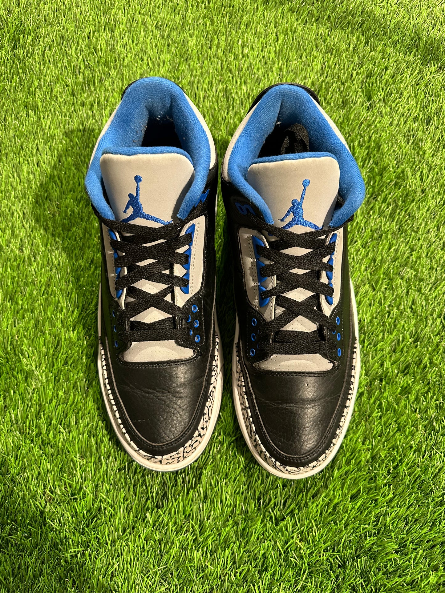 Jordan 3 Retro Sport Blue 9.5M/11W