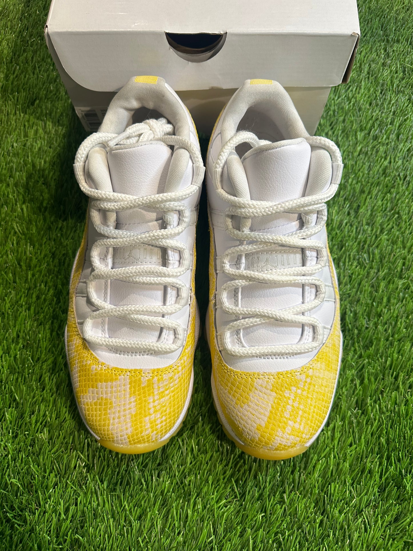 Jordan 11 Retro Low Yellow Snakeskin (Women's)