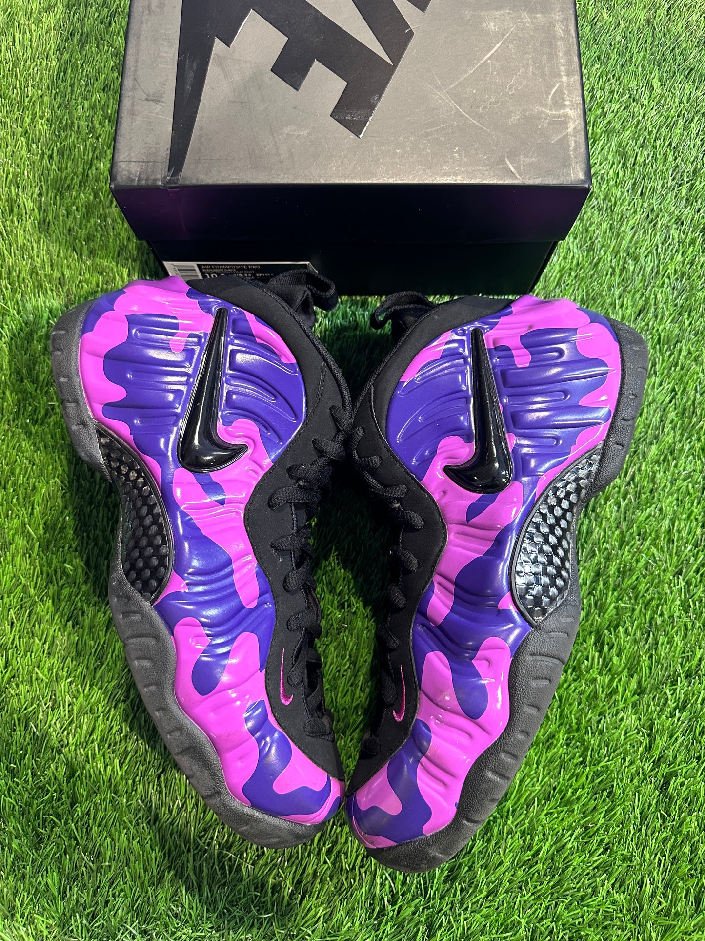 Nike Air Foamposite Pro Purple Camo