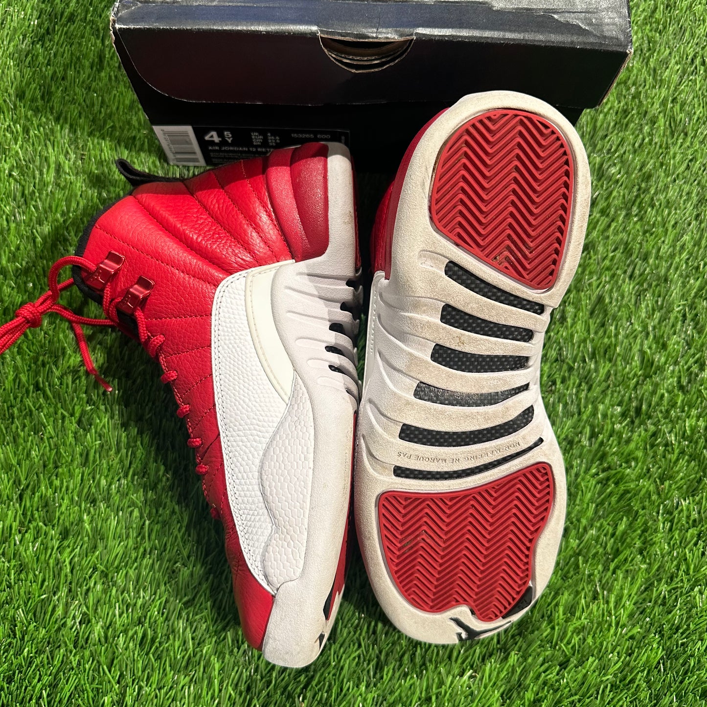 Jordan 12 Retro Gym Red (GS) 4.5Y/6W