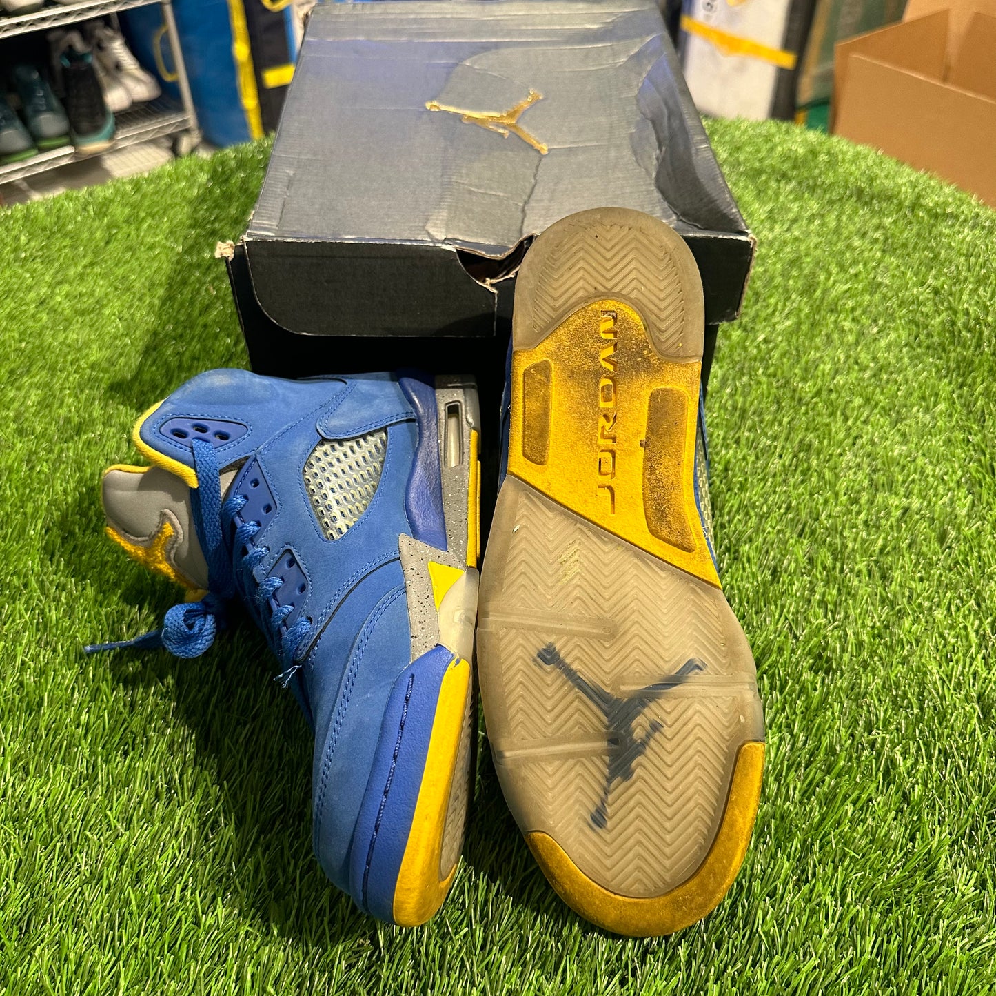 Jordan 5 Retro Laney Varsity Royal (GS) 6.5Y/8W