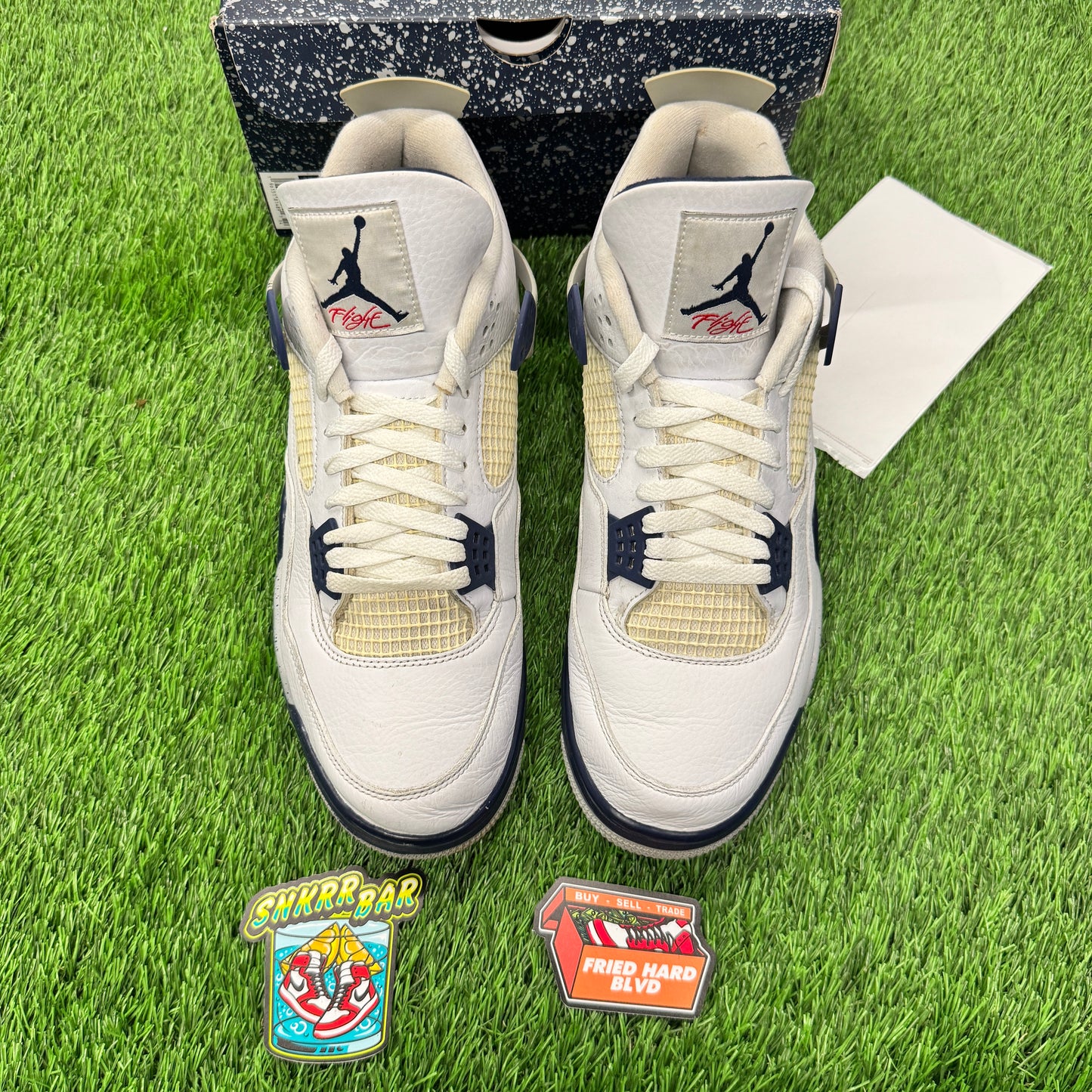 Jordan 4 Retro Midnight Navy SIZE 13M/14.5W