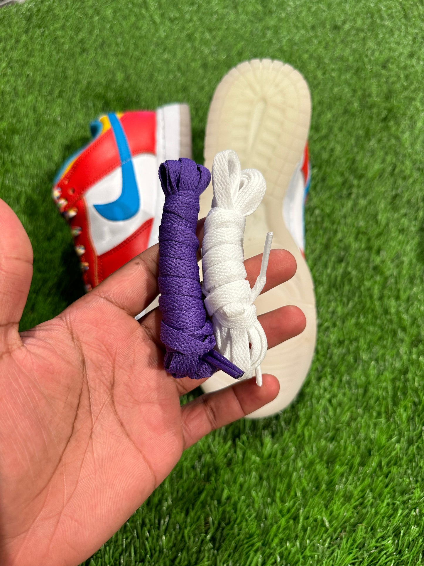 Nike Dunk Low QS LeBron James Fruity Pebbles 6.5Y/8W