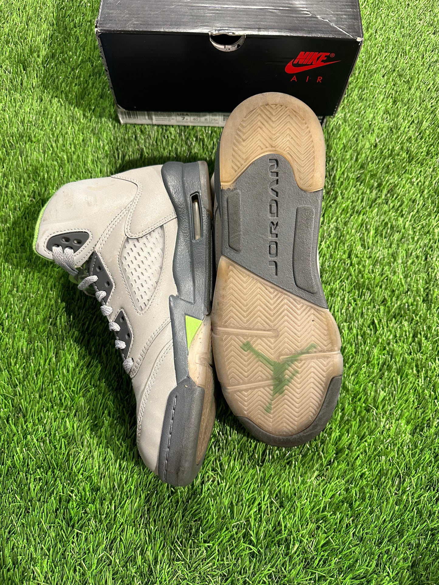 Jordan 5 Retro Green Bean (2022) (GS)