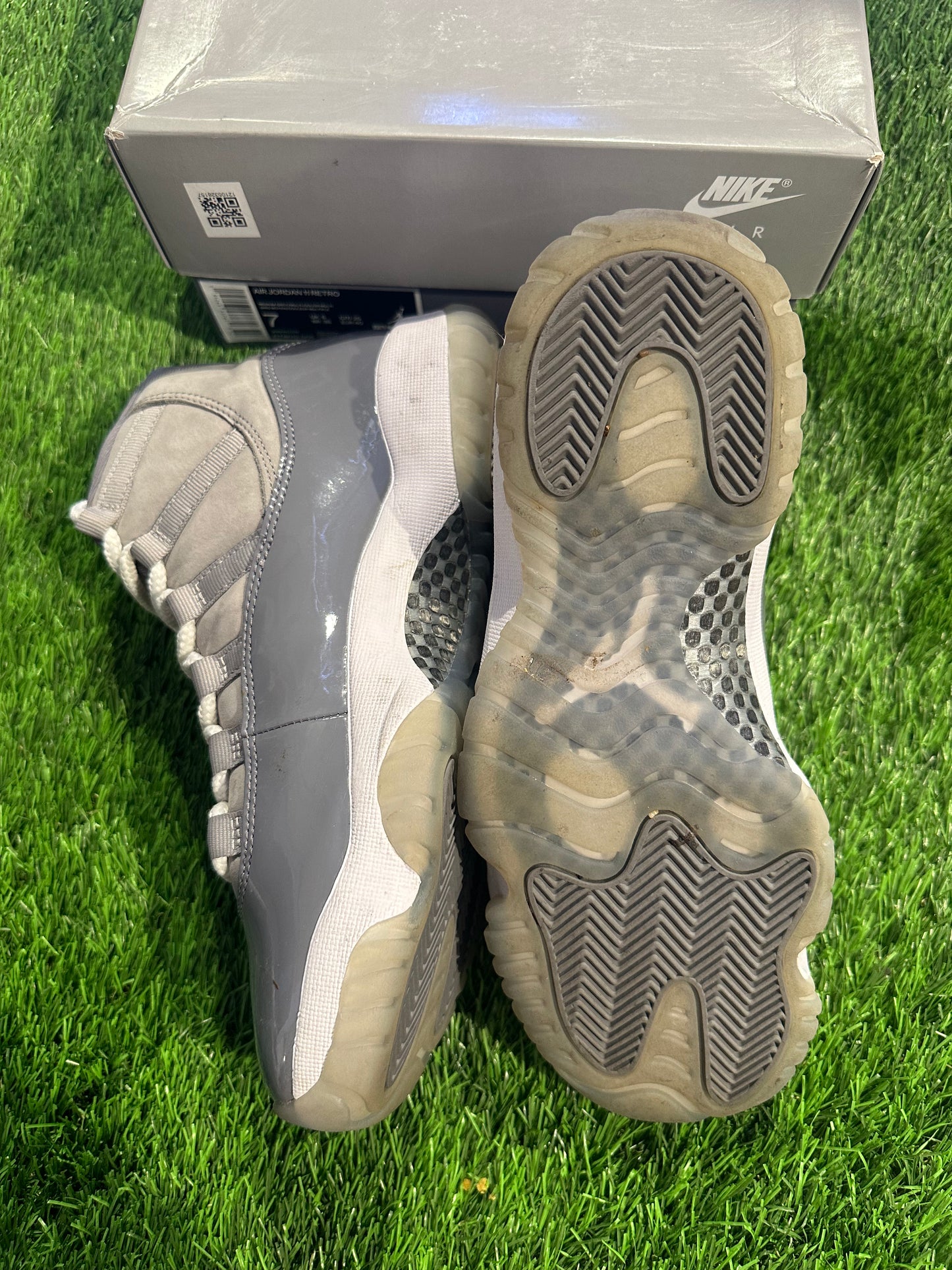 Jordan 11 Retro Cool Grey (2021) 7Y/8.5W