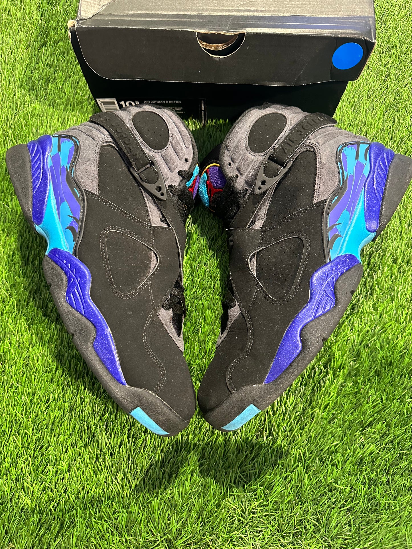Jordan 8 Retro Aqua (2015) 10.5M/12W