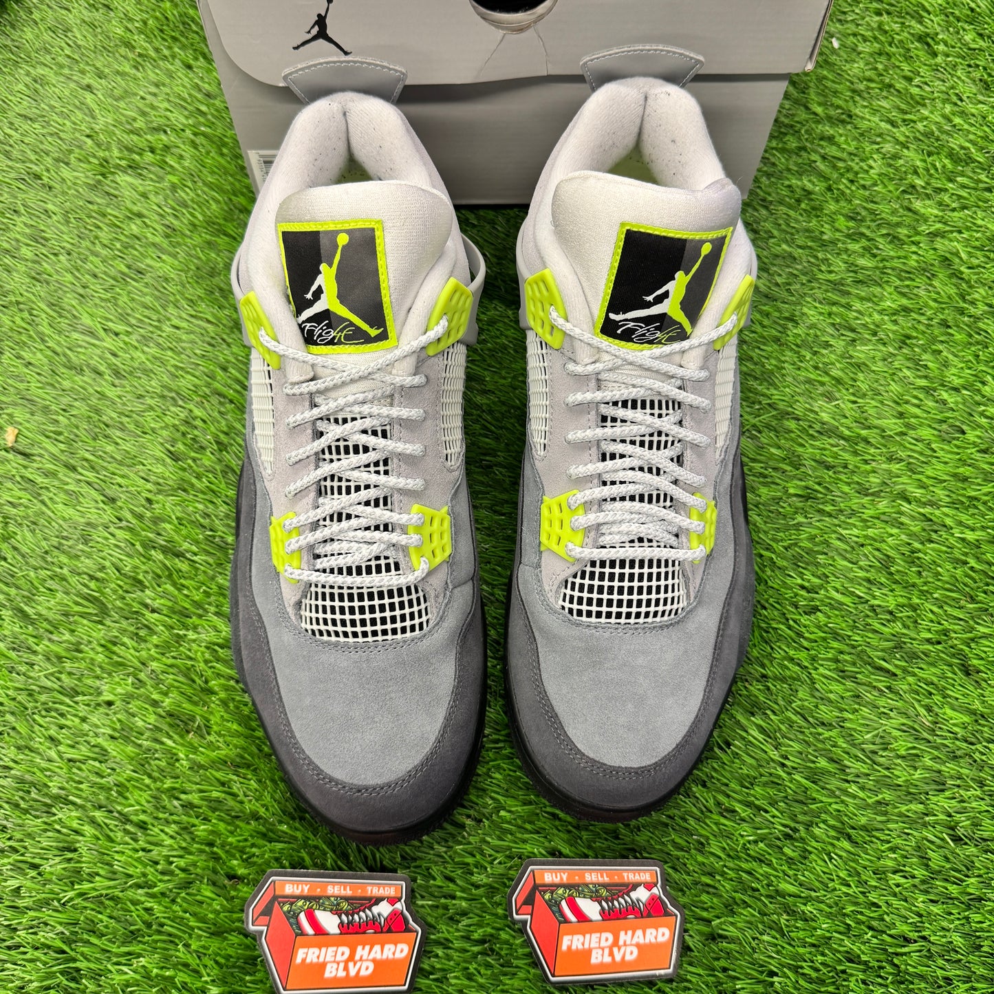Jordan 4 Retro SE 95 Neon SIZE 12M/13.5W