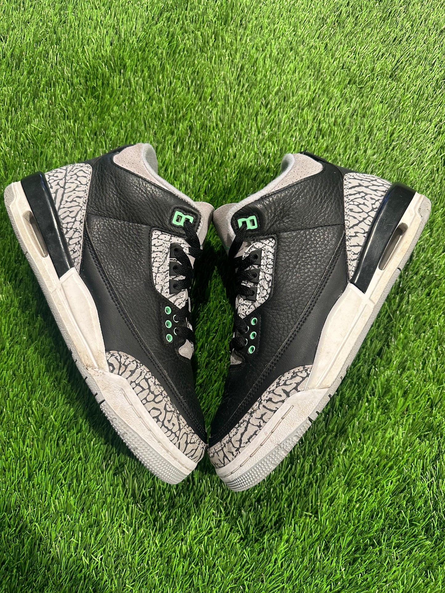 Jordan 3 Retro Green Glow (GS)