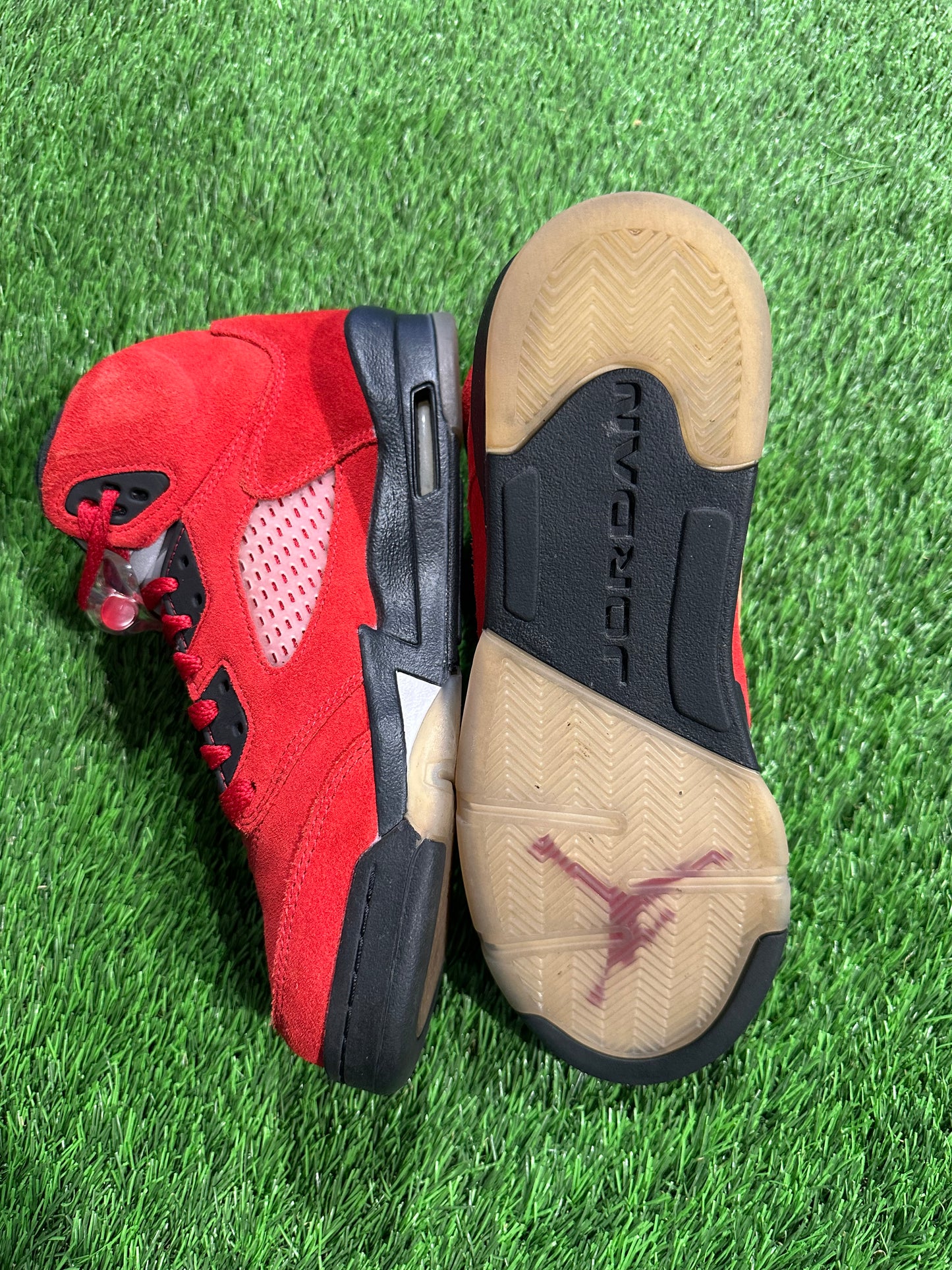 Jordan 5 Retro Raging Bull Red (2021) (GS) 7Y/8.5W