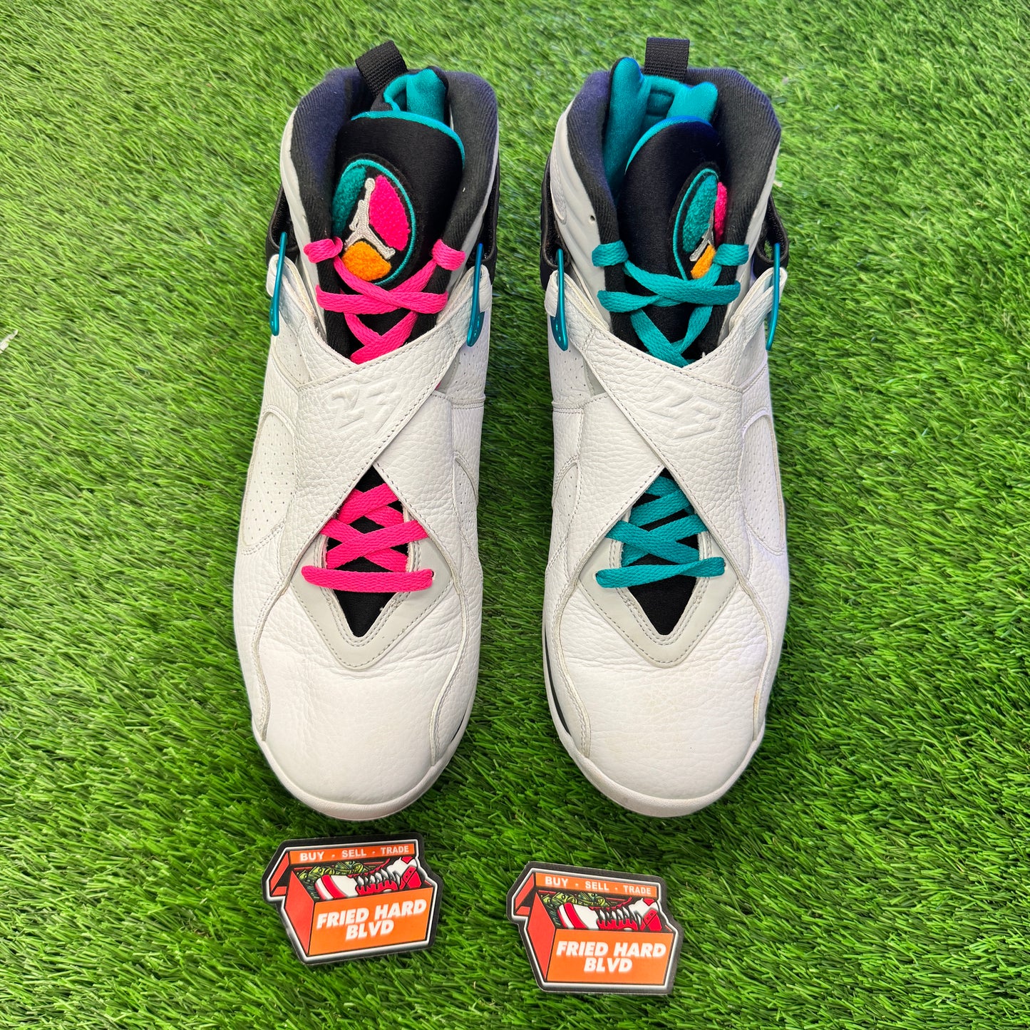 Jordan 8 Retro South Beach 13M/14.5W