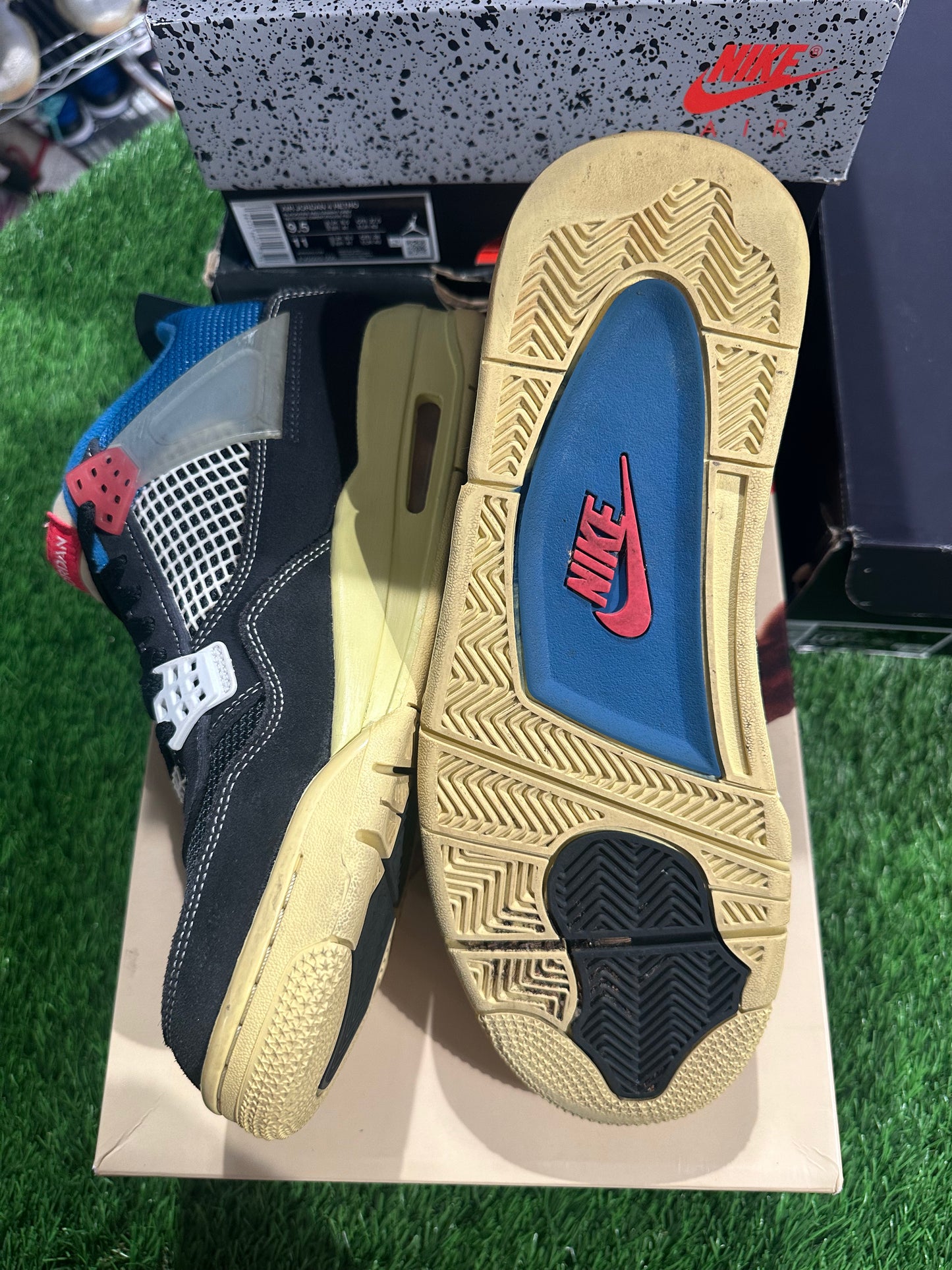 Jordan 4 Retro Union Off Noir