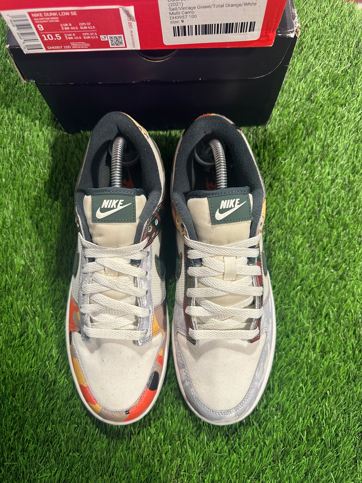 Nike Dunk Low SE Sail Multi-Camo