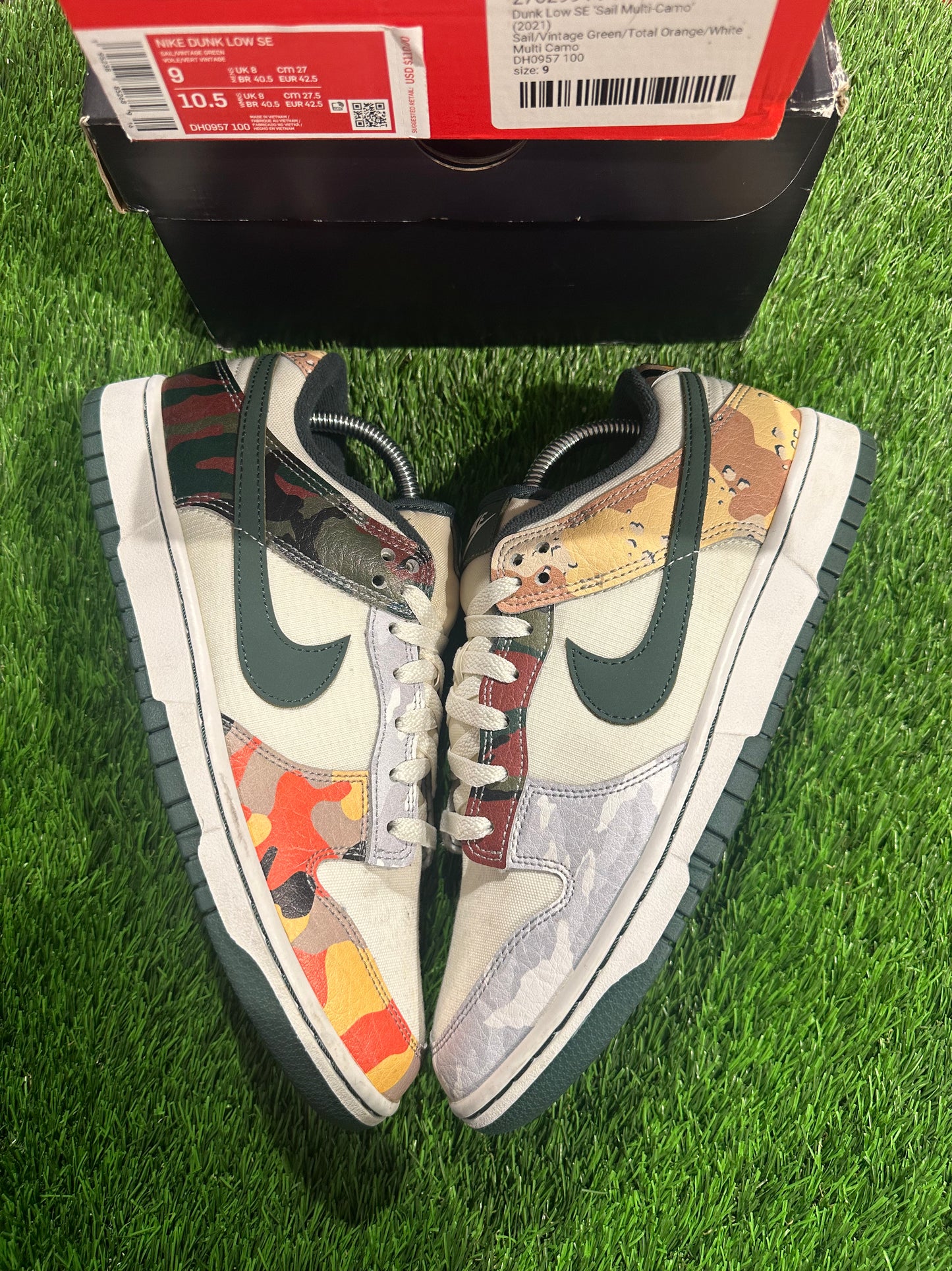 Nike Dunk Low SE Sail Multi-Camo