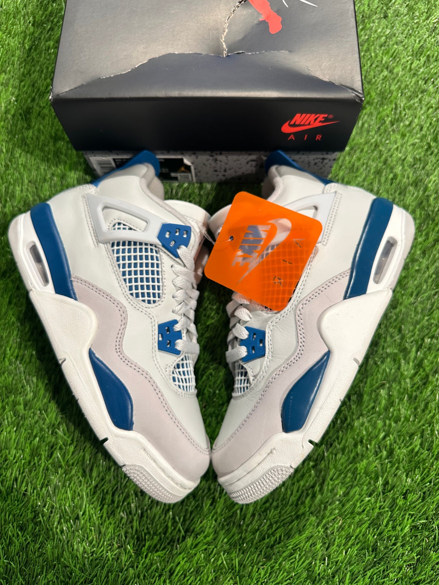 Jordan 4 Retro Military Blue (2024) (GS)