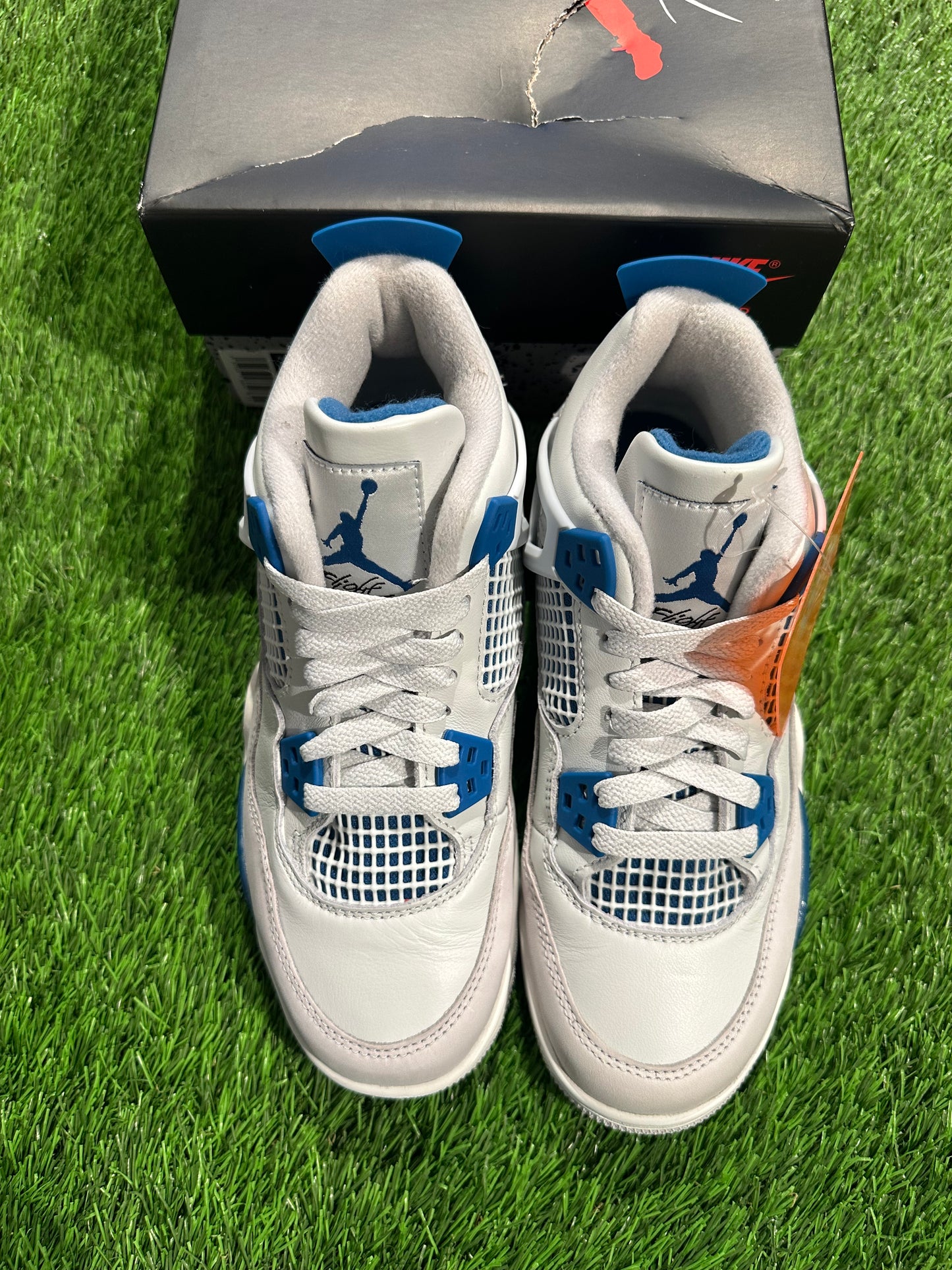 Jordan 4 Retro Military Blue (2024) (GS)