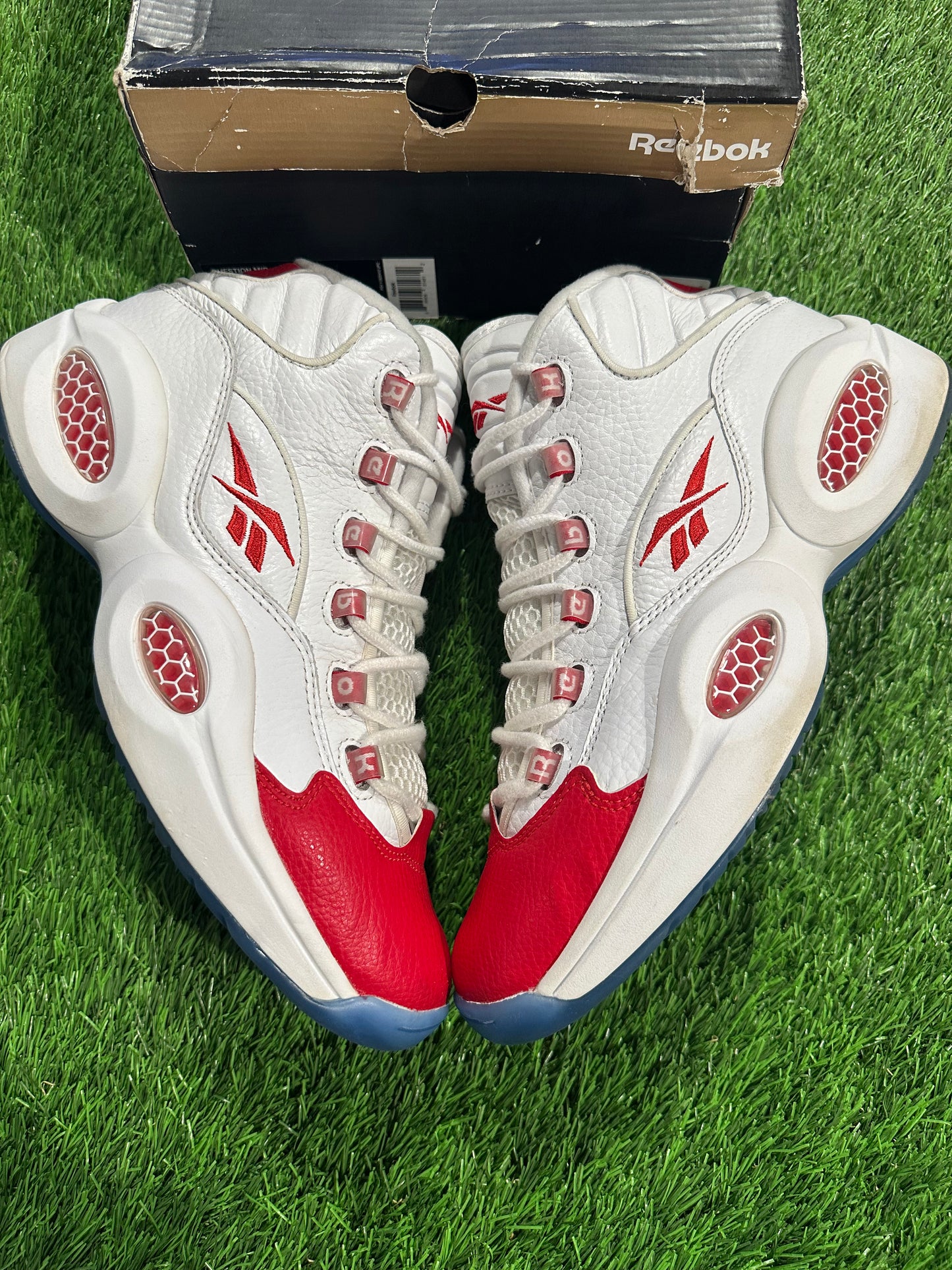 Reebok Question Mid Pearlized Red (2012)