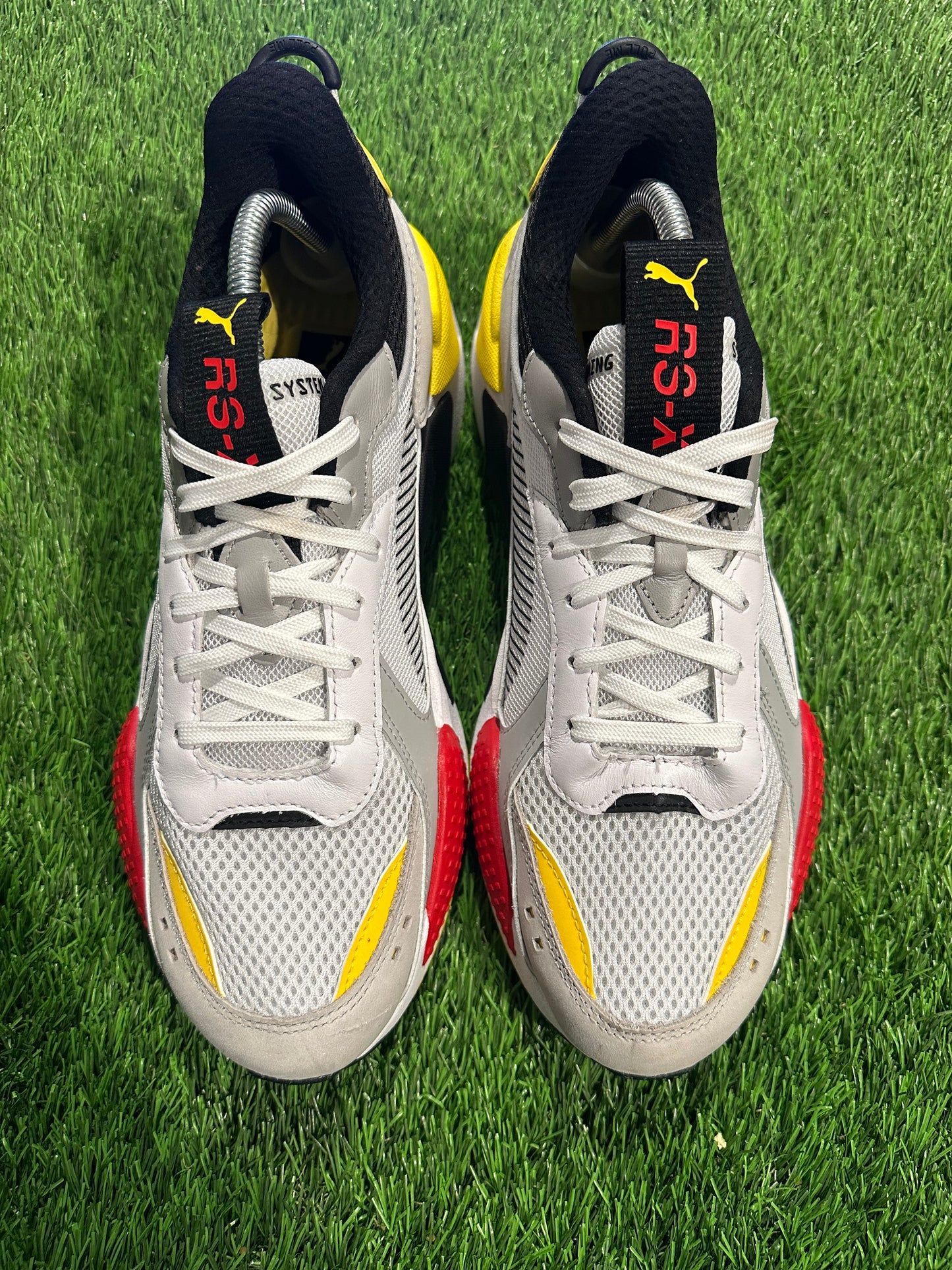 PUMA RS-X Toys 'White Cyber Yellow' 9M/10.5W