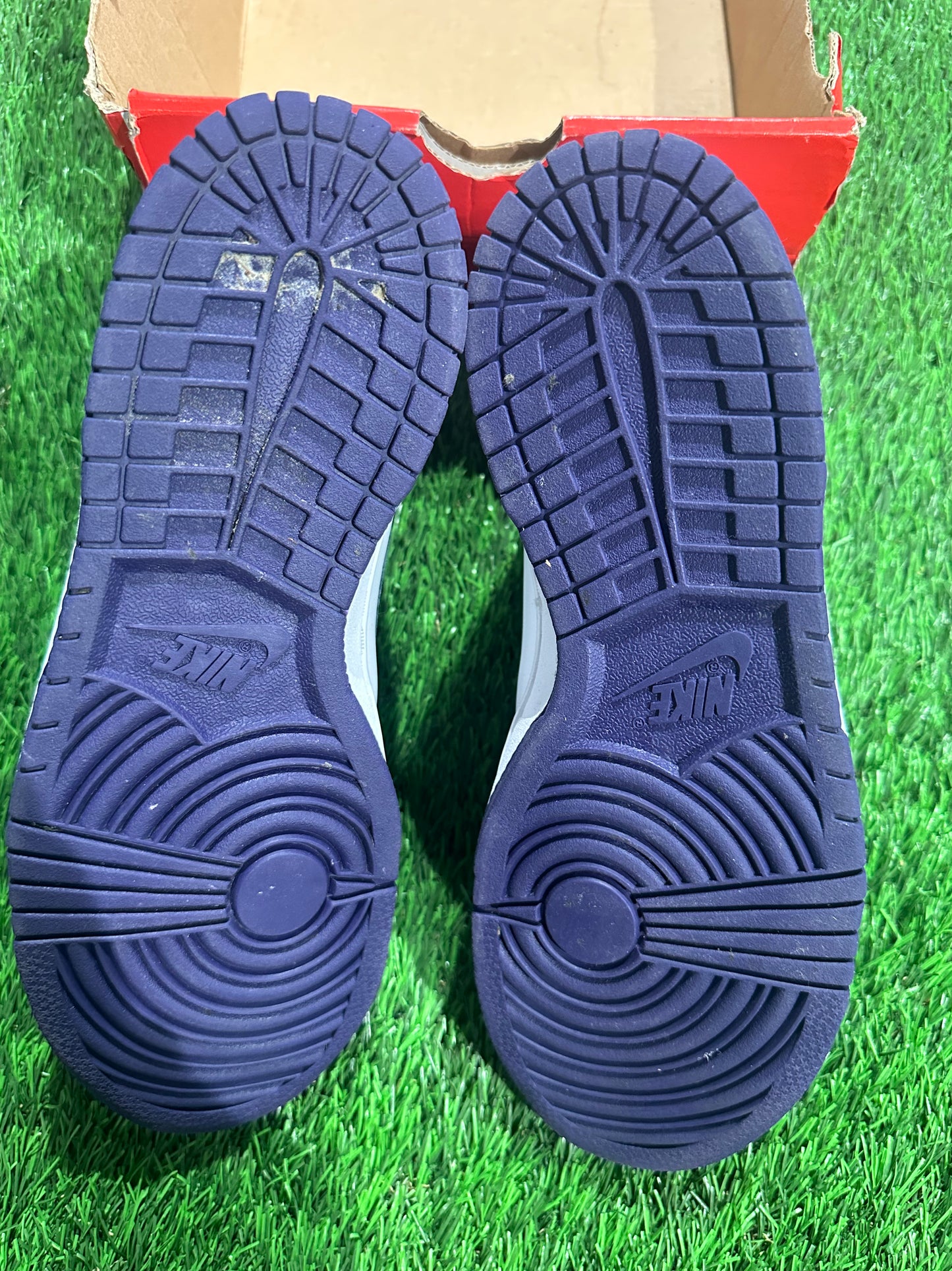 Nike Dunk High Electro Purple Midnight Navy (GS)