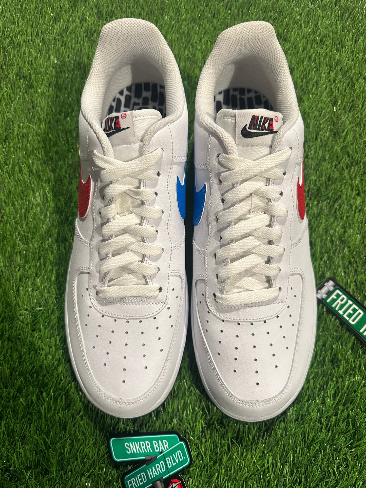 Nike Air Force 1 Low White Red Blue
