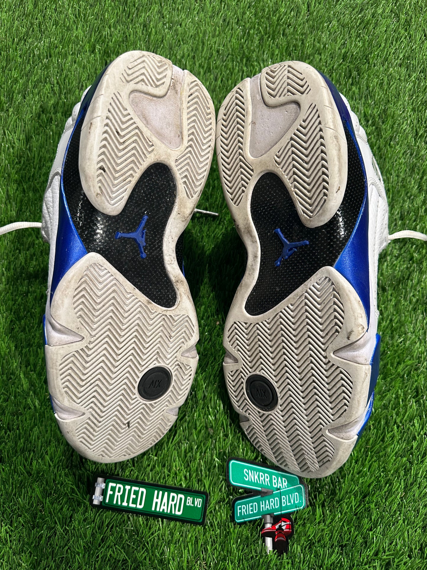 Jordan 14 Retro White Hyper Royal