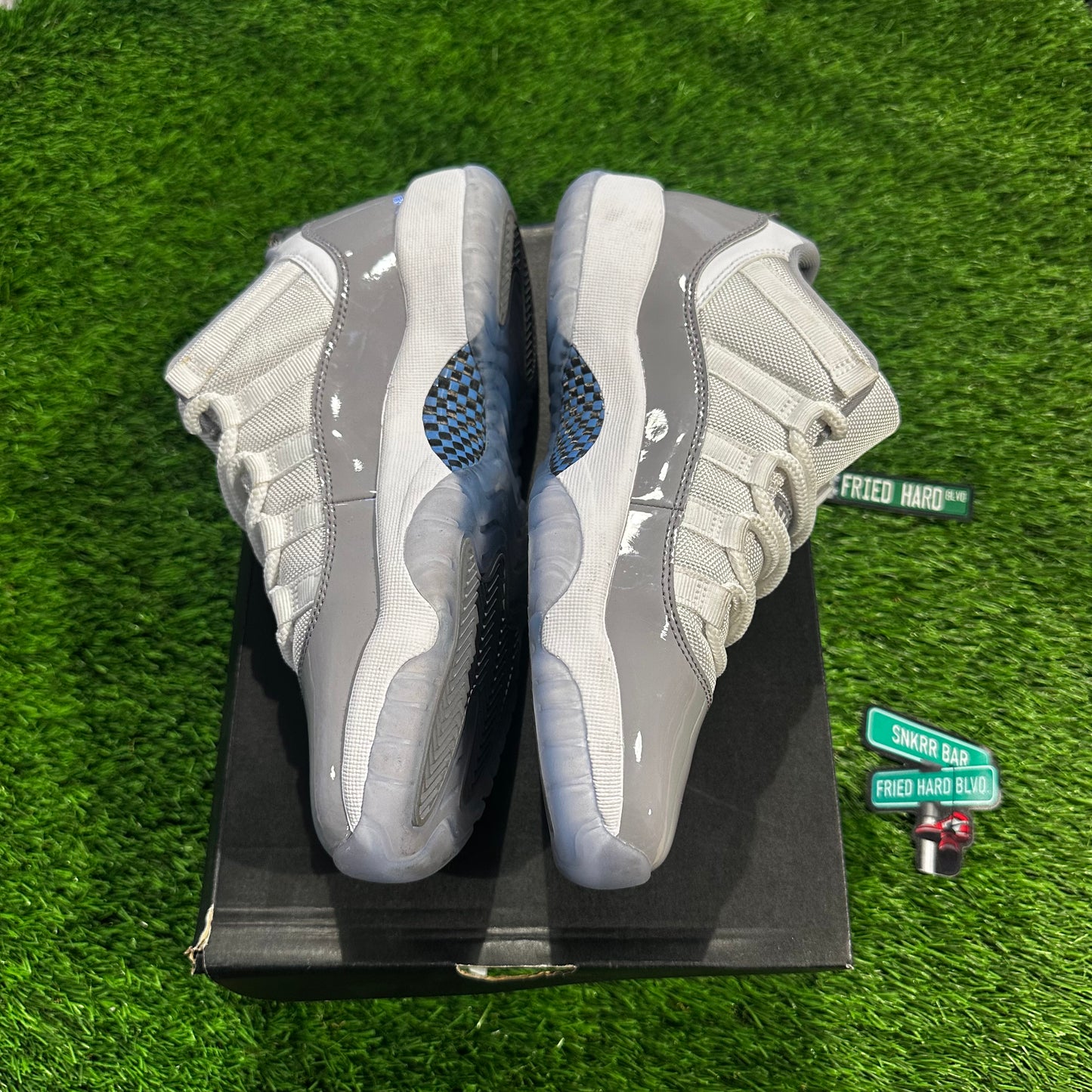 Air Jordan 11 Retro Low GS 'Cement Grey'