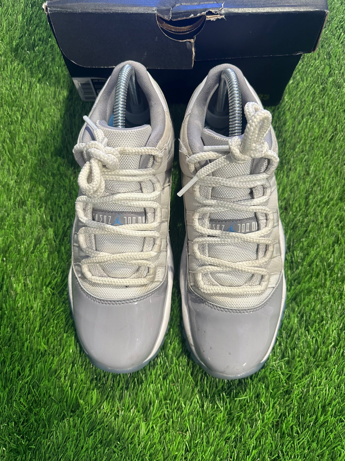 Jordan 11 Retro Low Cement Grey (GS)