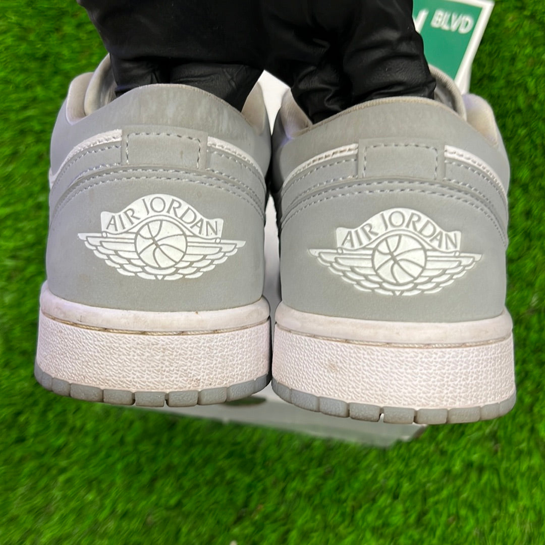 Wmns Air Jordan 1 Low 'White Wolf Grey'