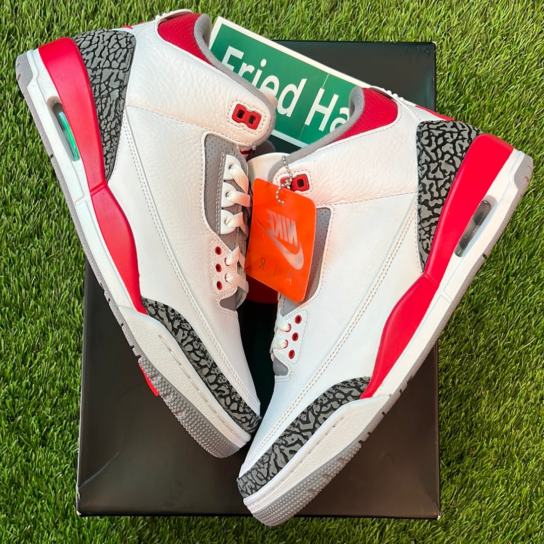 Air Jordan 3 Retro 'Fire Red' 2022