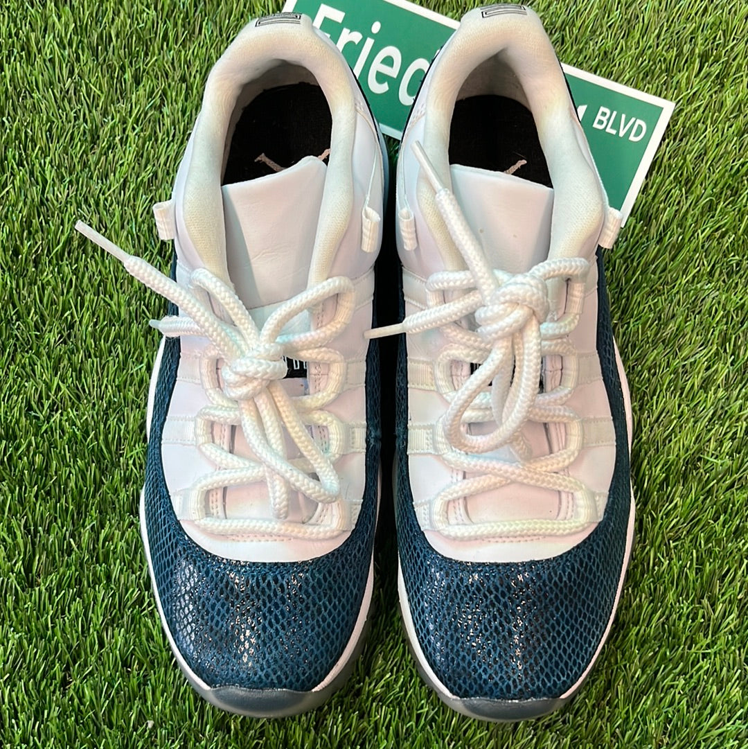 Air Jordan 11 Retro Low 'Navy Snakeskin' 2019