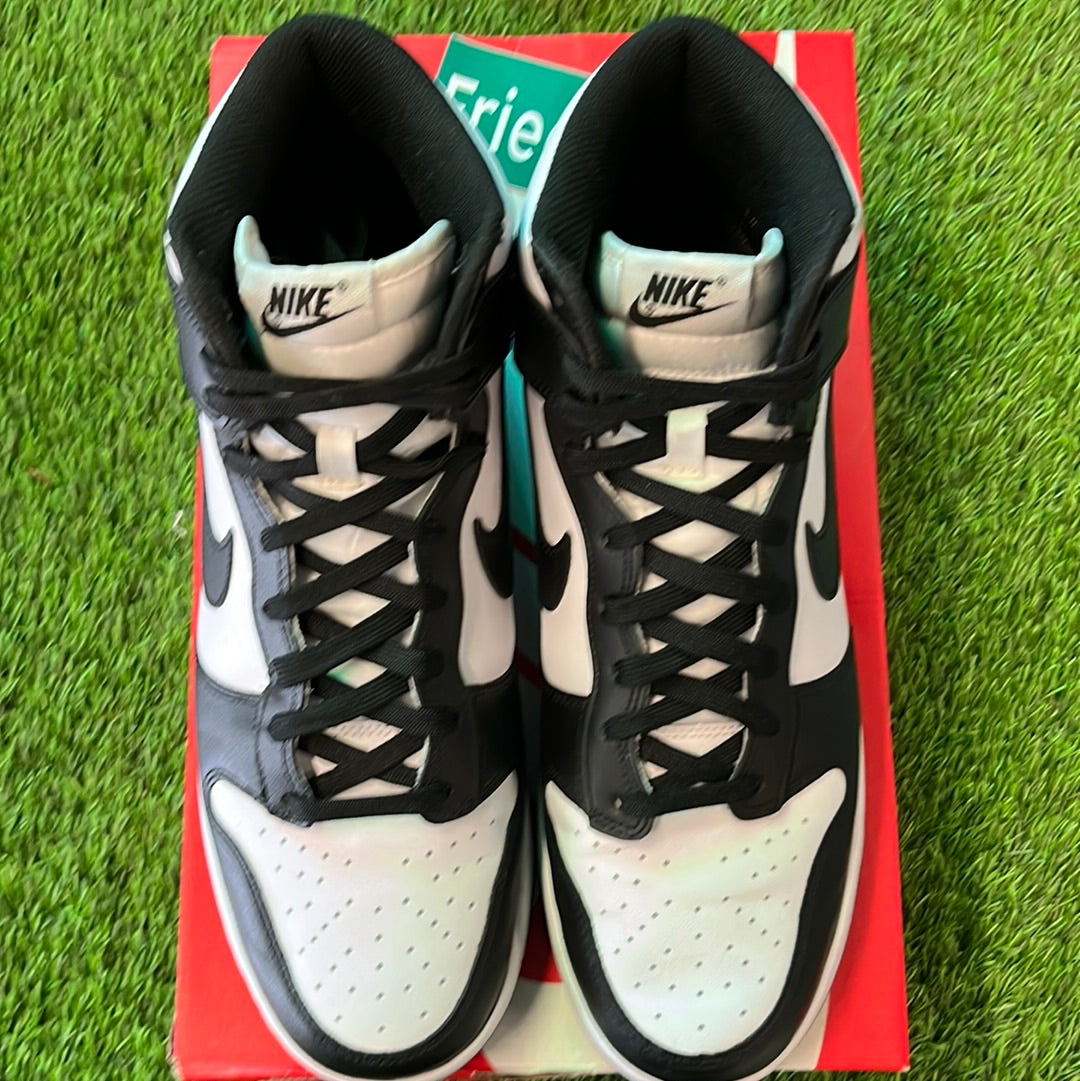Dunk High 'Black White'