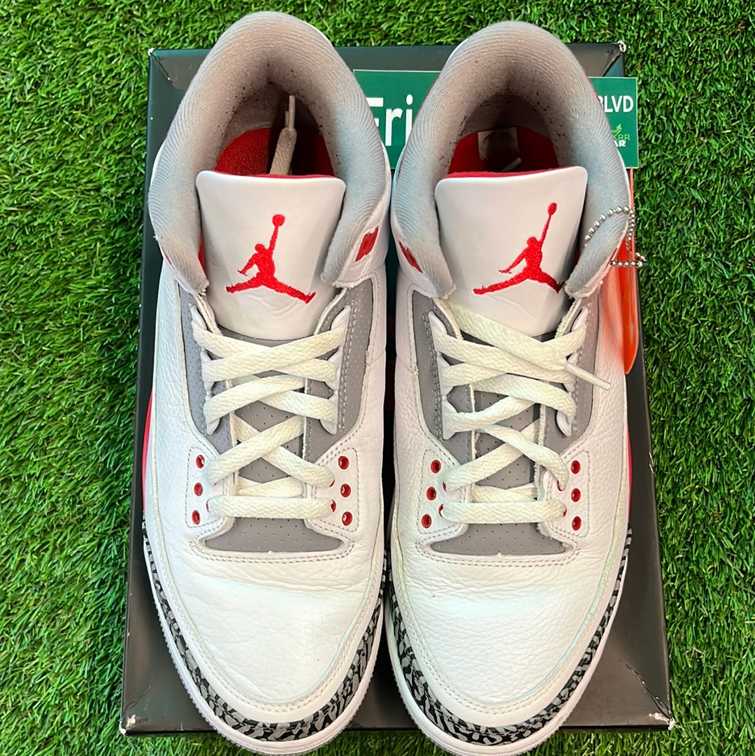 Air Jordan 3 Retro 'Fire Red' 2022