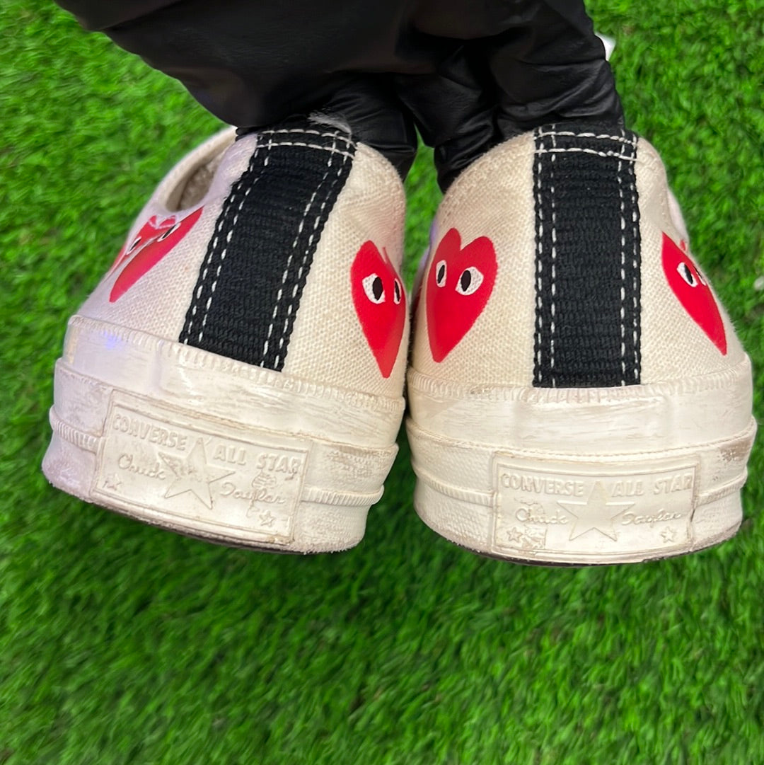 Comme des Garçons Play x Chuck 70 Low Top 'Multi Heart'