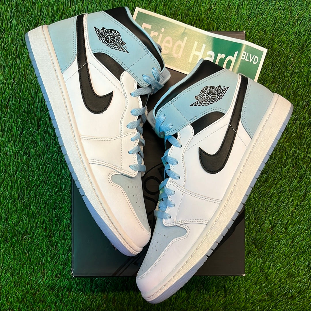 Air Jordan 1 Mid SE 'White Ice Blue'