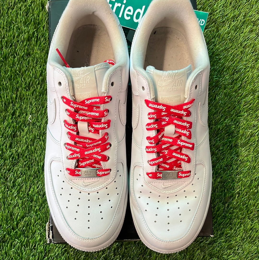 Supreme x Air Force 1 Low 'Box Logo - White'