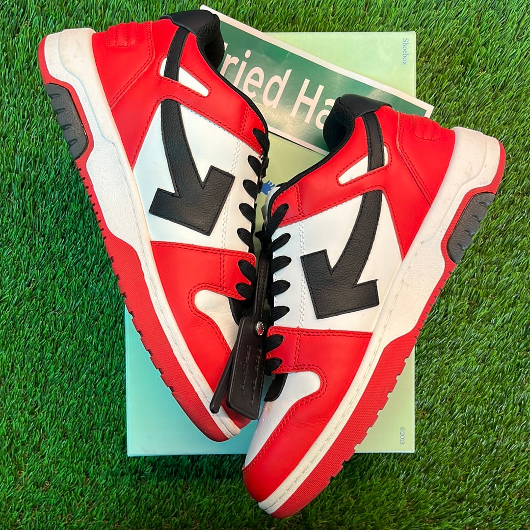 Off-White Out of Office Low 'Red White Black'
