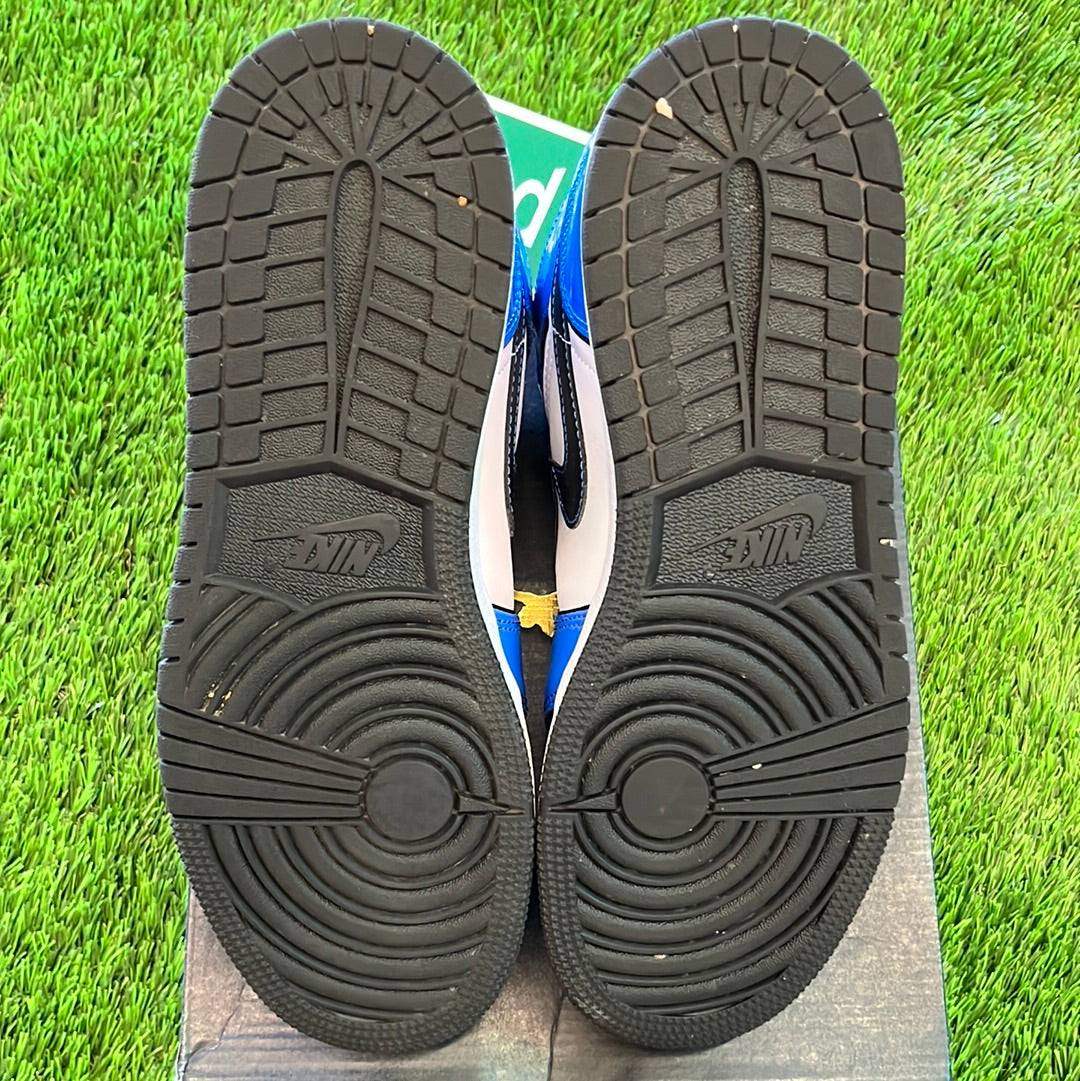 Air Jordan 1 Mid SE GS 'Signal Blue'
