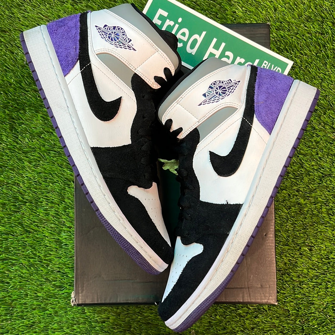 Air Jordan 1 Mid SE 'Varsity Purple'