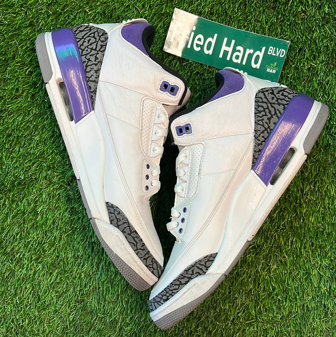 Air Jordan 3 Retro 'Dark Iris'
