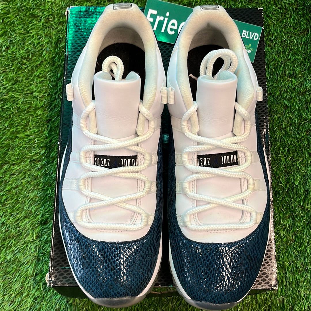 Air Jordan 11 Retro Low 'Navy Snakeskin' 2019